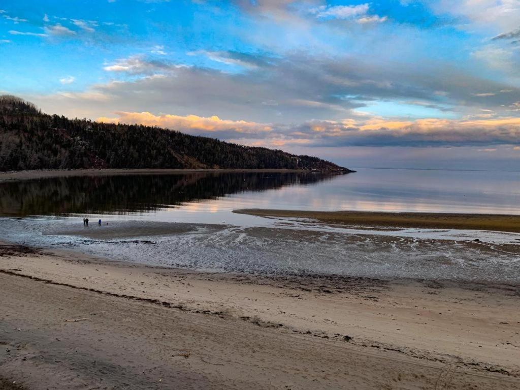 Motel De L'Anse A L'Eau Tadoussac Bagian luar foto